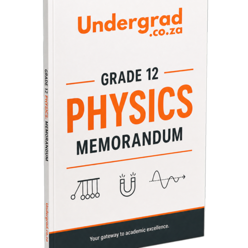 Physics Grade12 Memorandum